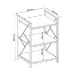 Lentyna STUDIJA 60x40xH99cm, ąžuolas - Image 3