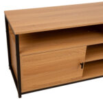 TV staliukas STUDIJA 150x40xH54cm, ąžuolas/juoda - Image 4