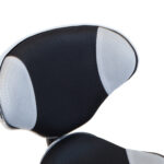 Darbo kėdė PIPA juoda/pilka - Image 5