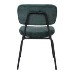 Kėdė KEIU 46x51xH76cm, tamsiai žalias velvetas - Image 4