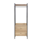 Prieškambario lentyna HANNES 64x40xH180cm, kaimiškas melaminas - Image 2