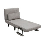 Fotelis-lova HANNES 76,5x84xH81cm, pilkos spalvos - Image 3