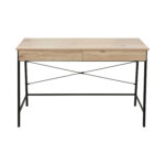 Rašomasis stalas HANNES 120x60xH76cm, kaimiškas melaminas - Image 2