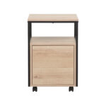 Šoninis staliukas / naktinis staliukas LESTER 40x36xH60cm, melaminas - Image 2