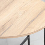 Kavos staliukas HANNES 60x60xH48cm, kaimiškas melaminas - Image 2