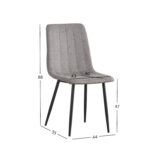 Kėdė MILKE šviesiai rudos spalvos - Image 5