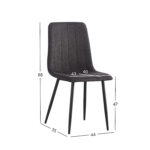 Kėdė MILKE ruda - Image 5