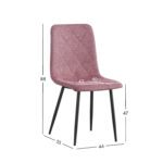 Kėdė MELS rožinė - Image 5