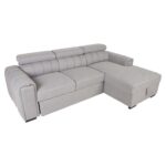 Kampinė sofa-lova ODELIA RC, pilka - Image 3