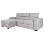 Kampinė sofa-lova ODELIA LC, pilka - Image 2