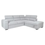 Kampinė sofa-lova ODELIA-2 RC, pilka - Image 2