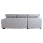 Kampinė sofa-lova ODELIA-2 LC, pilka - Image 9