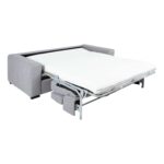 Sofa-lova KINGSTON 3 vietų 198x96xH76/94cm, pilka - Image 2