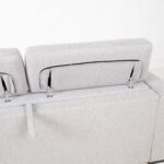 Sofa-lova KINGSTON 3 vietų 198x96xH76/94cm, pilka - Image 6