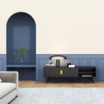 TV staliukas PIXAR 150x40xH50cm, juodas - Image 13