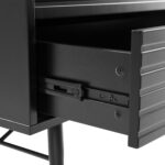 Komoda PIXAR 80x40xH90cm, juoda - Image 5