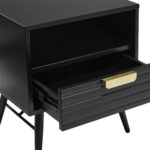 Naktinis staliukas PIXAR 45x35xH50cm, juodas - Image 6