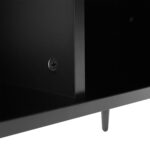 Spintelė PIXAR 100x40xH115cm, juoda - Image 5