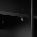 Spintelė PIXAR 100x40xH115cm, juoda - Image 6