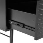 Spinta PIXAR 100x56xH175cm, juoda - Image 7