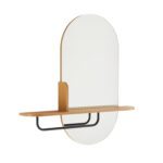 Veidrodis AALBORG su savimi 92x15xH93cm, ąžuolas