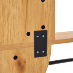 Veidrodis AALBORG su savimi 92x15xH93cm, ąžuolas - Image 7