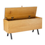 Prieškambario suolas AALBORG 90x32xH46cm, ąžuolas - Image 6