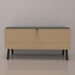 Prieškambario suolas AALBORG 90x32xH46cm, ąžuolas - Image 13