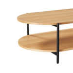 Kavos staliukas DAVIA 115x60xH34cm, ąžuolas - Image 4