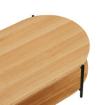 Kavos staliukas DAVIA 115x60xH34cm, ąžuolas - Image 6