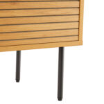 TV staliukas LINE 120x40xH50cm, melaminas su ąžuolo žieve - Image 8