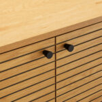 Spintelė LINE 110x40xH74cm, melaminas su ąžuolo žieve - Image 5