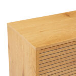 Spintelė LINE 110x40xH74cm, melaminas su ąžuolo žieve - Image 7