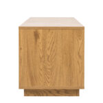 TV staliukas SACHA 180x40xH43cm, melaminas su ąžuolo žieve - Image 4