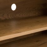 TV staliukas SACHA 180x40xH43cm, melaminas su ąžuolo žieve - Image 8