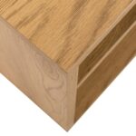 TV staliukas SACHA 180x40xH43cm, melaminas su ąžuolo žieve - Image 9