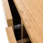 Šoninė lenta SACHA 160x40xH74cm, melaminas su ąžuolo žieve - Image 5
