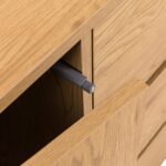 Šoninė lenta SACHA 160x40xH74cm, melaminas su ąžuolo žieve - Image 11