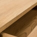 Naktinis staliukas SACHA 50x40xH40cm, melaminas su ąžuolo žieve - Image 7