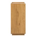 Šoninė lenta SACHA 75x40xH89cm, melaminas su ąžuolo žieve - Image 4