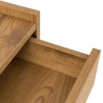 Šoninė lenta SACHA 75x40xH89cm, melaminas su ąžuolo žieve - Image 5