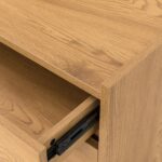 Šoninė lenta SACHA 75x40xH89cm, melaminas su ąžuolo žieve - Image 6