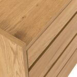 Šoninė lenta SACHA 75x40xH89cm, melaminas su ąžuolo žieve - Image 8