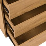 Šoninė lenta SACHA 75x40xH89cm, melaminas su ąžuolo žieve - Image 11