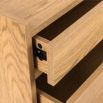 Šoninė lenta SACHA 50x40xH109cm, melaminas su ąžuolo žieve - Image 7