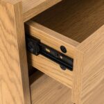 Šoninė lenta SACHA 50x40xH109cm, melaminas su ąžuolo žieve - Image 9