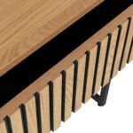 Naktinis staliukas HAMPTON 50x40xH55cm, melaminas su ąžuolo žieve - Image 6