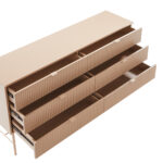 Komoda SEQUENCE 158x40xH83cm, kapučino spalvos - Image 8