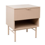 Naktinis staliukas SEQUENCE 45x40xH55cm, 3D cappuccino