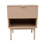 Naktinis staliukas SEQUENCE 45x40xH55cm, 3D cappuccino - Image 3